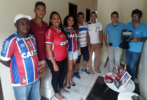 TV Sudoeste faz reportagem especial com família de Júnior Brumado