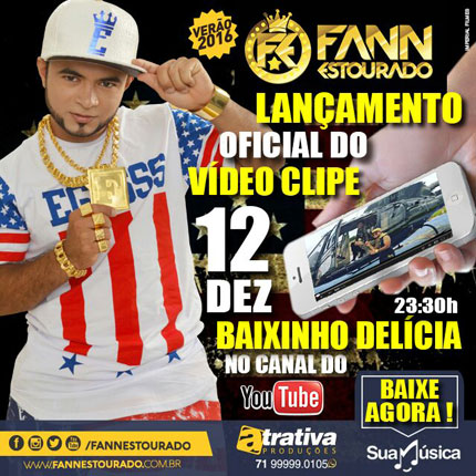 Clipe 'Baixinho Delícia' vai ter lançamento simultâneo na Noite da Sofrência e no Youtube neste sábado (12) às 23h30m