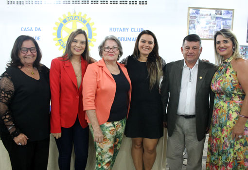 Rotary Club e Casa da Amizade celebraram o Dia dos Pais e posse de mais um membro 