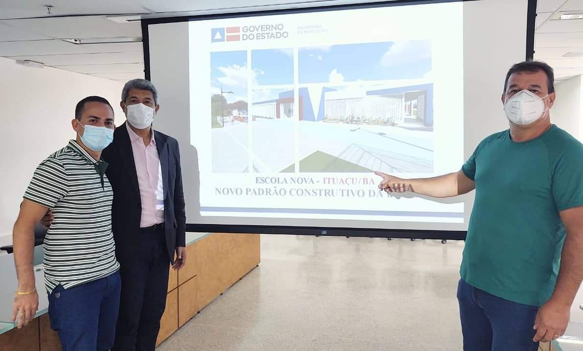 Deputado Marquinho Viana confirma escola estadual com 10 salas em Ituaçu