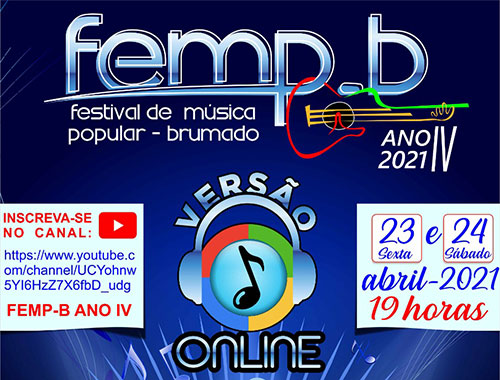 Festival de Música Popular de Brumado online terá início nesta sexta (23)
