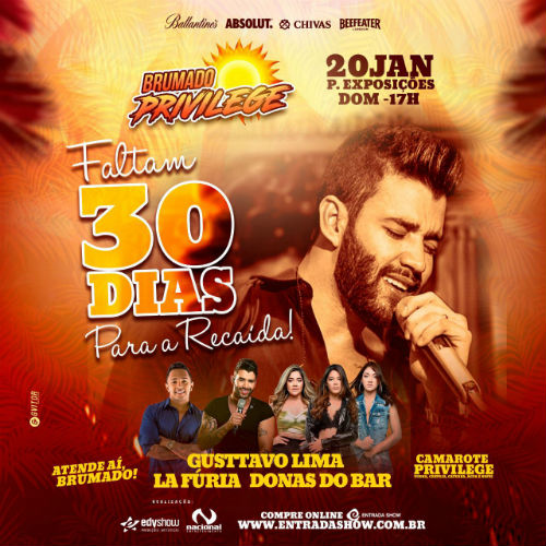 Faltam 30 dias para o Brumado Privilege