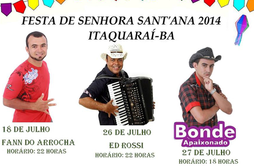 Brumado: Festa de Senhora Sant' Ana em Itaquaraí