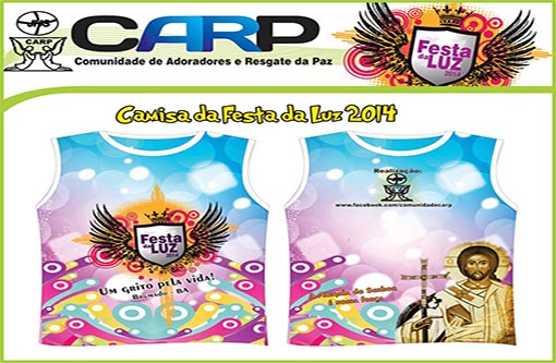 Brumado: Divulgada camisa da Festa da Luz