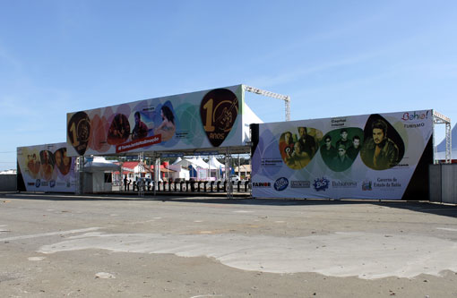 Estrutura do Festival de Inverno passa por últimos ajustes