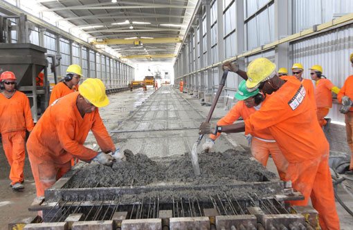 Obras da Ferrovia de Integração Oeste-Leste avançam na Bahia