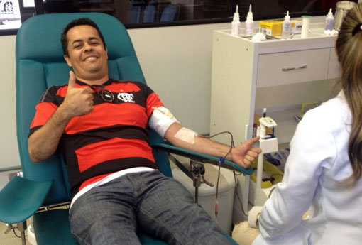 Flabrumado promove ação 'Raça, Amor e Paixão' para estimular a doação de sangue voluntária