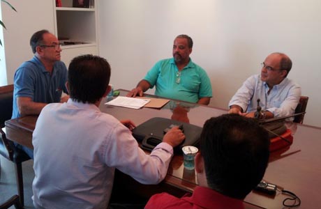 PRESIDENTE RECEBE COMITIVA DO FLAMENGO DE GUANAMBI