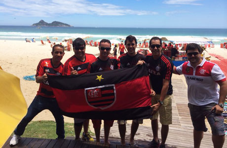 Brumadenses estão no Rio para assistirem o jogo do Flamengo na final da Copa do Brasil