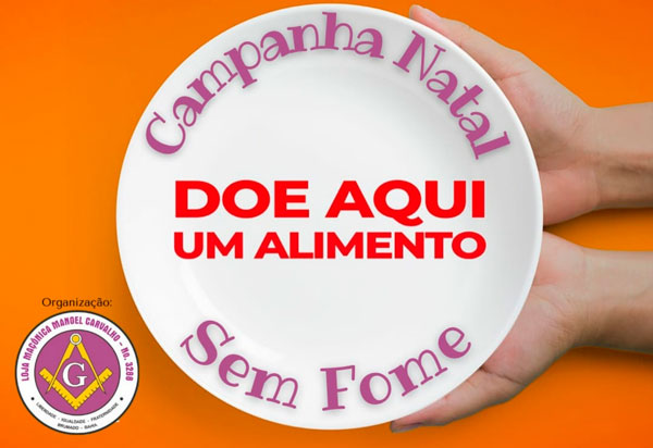 Brumado: Loja Maçônica Manoel Carvalho realiza Campanha de Natal Sem Fome
