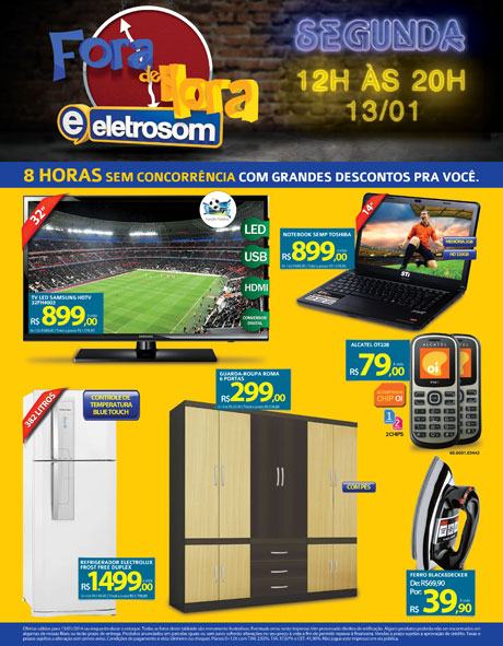 Brumado: Nesta segunda, 13, tem o 'Fora de Hora' Eletrosom