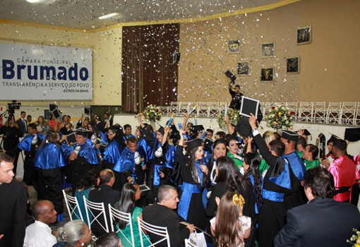 Brumado: Unopar realizou formatura dos cursos de Administração, Ciências Contábeis, Educação Física, Matemática, Pedagogia e Serviço Social