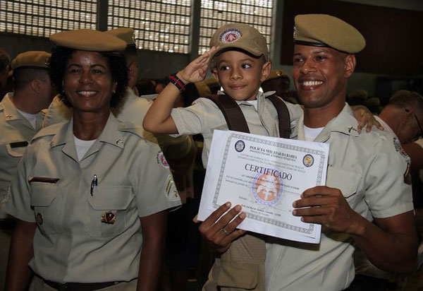 Bahia ganha 494 novos soldados para a Polícia Militar