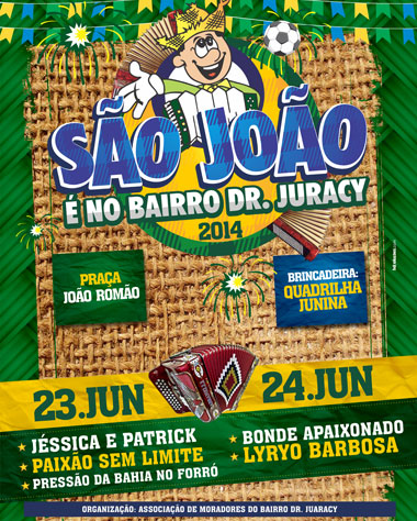 São João em Brumado é no Bairro Dr. Juracy