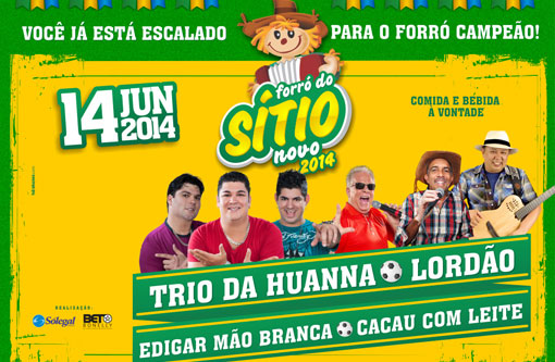Brumado: Faltam 10 dias para o Forró do Sítio Novo 2014