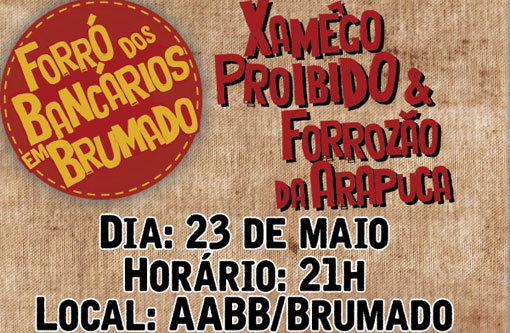 Forró dos Bancários em Brumado acontece neste sábado (23)