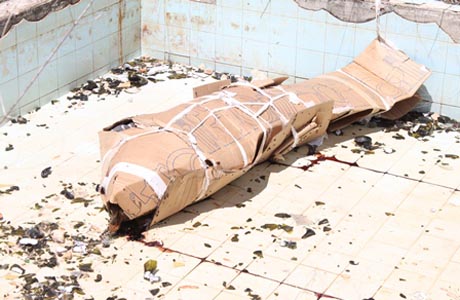 Caetité: Corpo é encontrado enrolado em papelão  dentro de piscina vazia