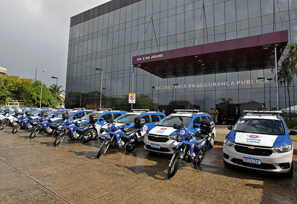 Governo do Estado entrega mais 165 novas viaturas à Polícia Militar