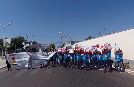 Brumado: Ginásio Municipal Professor Clemente Gomes desenvolve 'Projeto Paz no Trânsito'