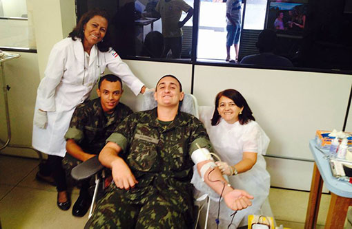 Brumado: Soldados do Tiro de Guerra 06/024 doam sangue