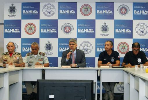 Bahia reduz homicídios e aumenta produtividade policial em 2017