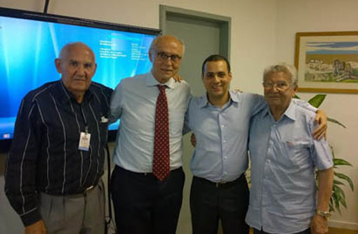 Brumado: Fredinho é recebido em São Paulo por Eduardo Suplicy