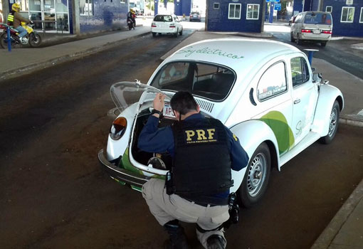 Polícia Rodoviária Federal recupera Fusca roubado há 24 anos