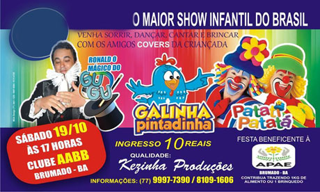 Brumado: Está confirmado hoje tem o maior show da atualidade na AABB