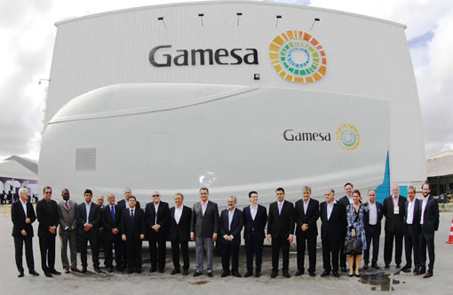 Grupo espanhol amplia indústria de energia eólica na Bahia