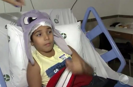 Ibicoara: Garoto picado por cobra em trilha recebe alta de hospital