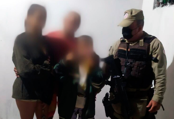 Livramento: Criança foge e é levada pela PM em segurança para casa