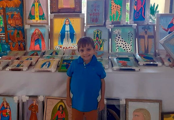 Guanambi: Menino de 13 anos  que pintava quadro para pagar tratamento médico morre por complicações da Covid-19