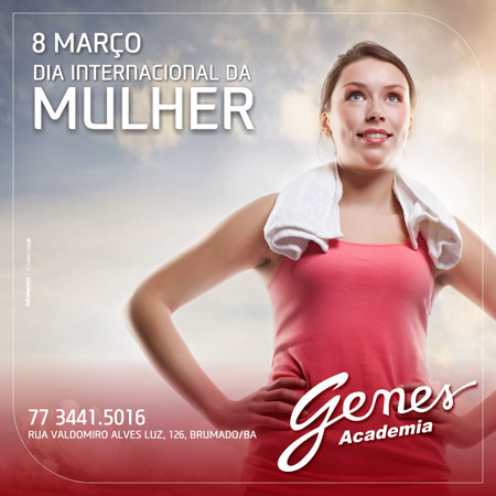 Genes Academia: homenagem no Dia Internacional da Mulher