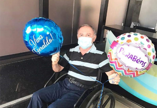 Brumado: Geraldo Azevedo recebe alta após curar-se da Covid-19