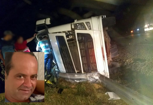 Caminhoneiro brumadense morre em acidente na  BR-242, sentido a Seabra  