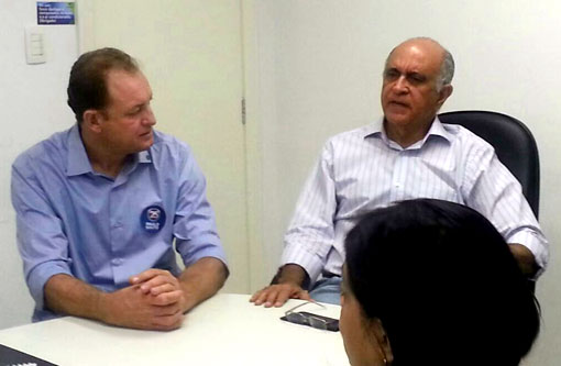 Eleições 2014: Gilson Dias se reúne com Paulo Souto