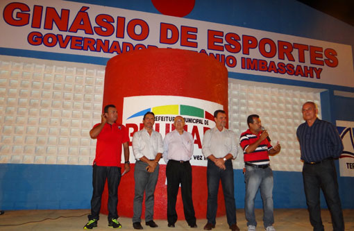 Brumado: Inaugurado Ginásio de Esportes Antônio Imbassahy