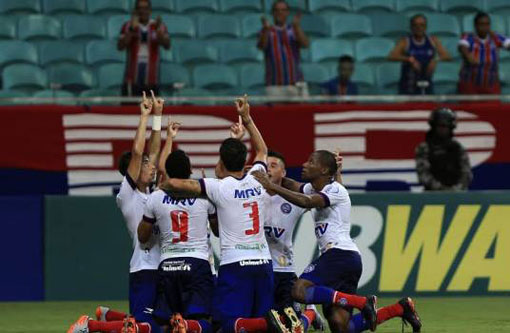 Copa do Nordeste: atacantes marcam e Bahia vence a Juazeirense