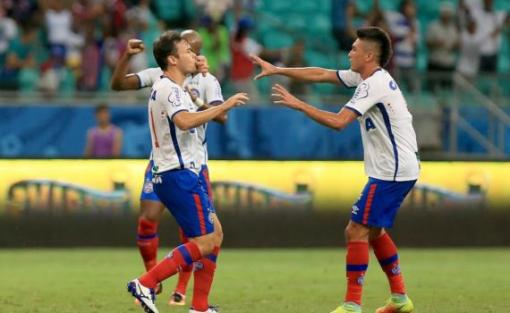 Em casa, Bahia bate o Tupi por 4x0 e segue colado no G4