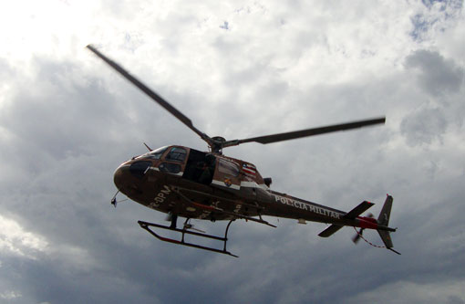 Polícia Militar usará aeronaves no combate à ataques a bancos