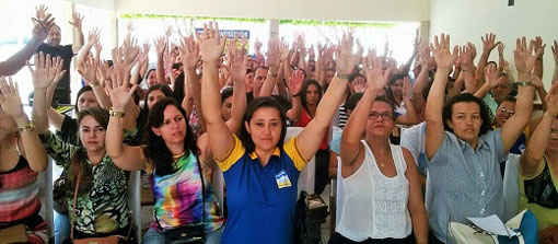 Dom Basílio: Servidores públicos aprovam em assembleia o indicativo de greve