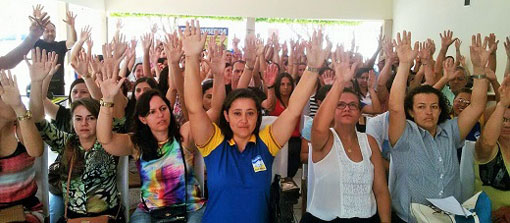 Dom Basílio: Servidores públicos aprovam em assembleia o indicativo de greve