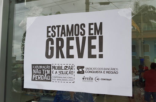 Greve dos Bancários completa uma semana