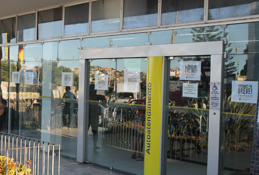 Na terceira semana de greve, bancários ganham a adesão de gerentes médios do Banco do Brasil em Brumado