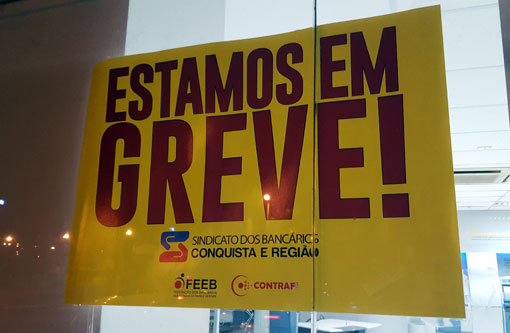 Greve Nacional dos Bancários entra na terceira semana