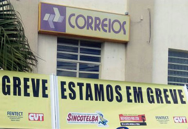Correios: Funcionários entram em greve em todo o país