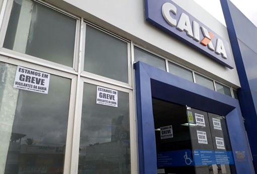 Sem vigilantes, atendimentos nas agencias bancárias em Brumado são afetados