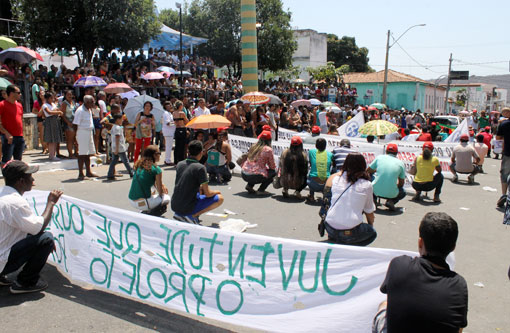 Grito dos excluídos em Brumado une trabalhadores rurais, jovens e ambientalistas