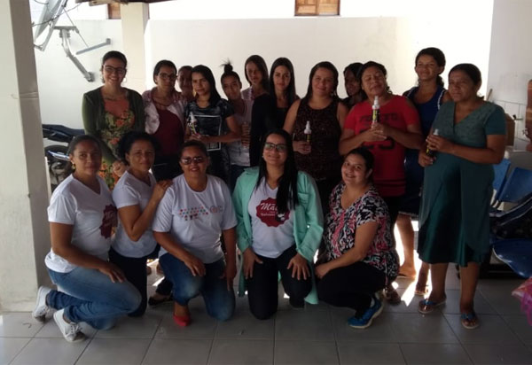 Brumado: Grupo de Gestantes se reuniu na UBS Wilson Tibo para realização de atividades diversas