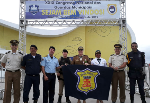 GCM de Brumado participa do XXIX Congresso Nacional dos Guardas Municipais em Niterói